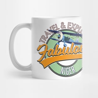 travel explore fabulous Niger logo Mug